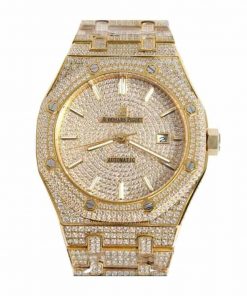 Audemars Piguet Royal Oak Selfwinding Yellow Gold Gem Replica