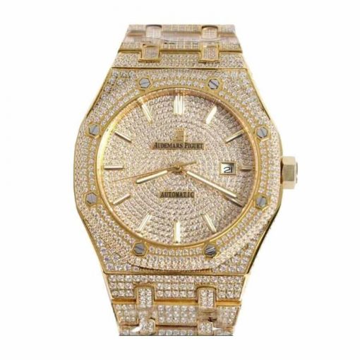 Audemars Piguet Royal Oak Selfwinding Yellow Gold Gem Replica