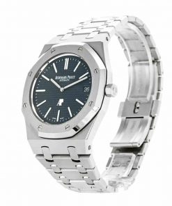 Audemars Piguet Royal Oak Stainless Steel Jumbo Ultra Thin Blue 15202STOO1240ST01 Replica