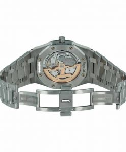 Audemars Piguet Royal Oak Stainless Steel Jumbo Ultra Thin Blue 15202STOO1240ST01 Replica 3