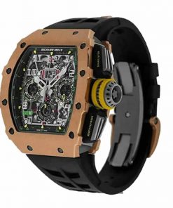 RM 01103 Automatic Flyback Chronograph Rose Gold