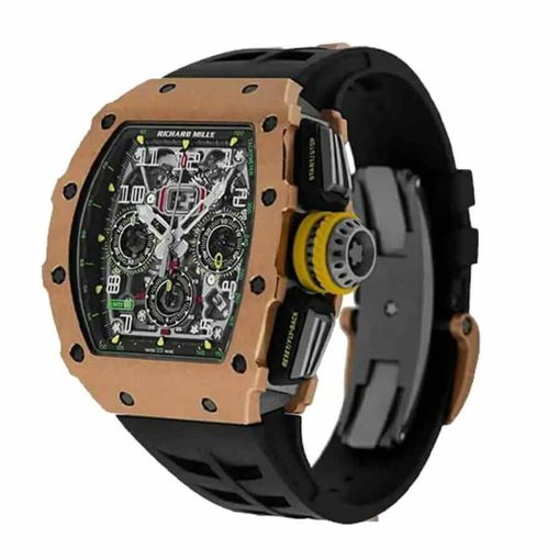 RM 011-03 Automatic Flyback Chronograph – Rose Gold
