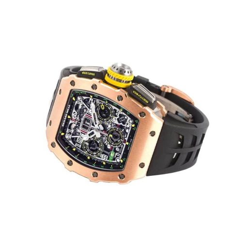 RM 011-03 Automatic Flyback Chronograph – Rose Gold