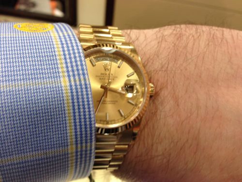 Rolex Day date gold