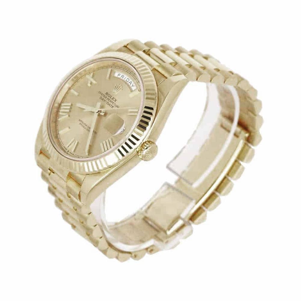 Rolex Day-Date II 41mm Yellow Gold Champagne Dial 218238 Replica Watch Rolex Day-Date II 41mm Yellow Gold Champagne Dial 218238 Replica Watch