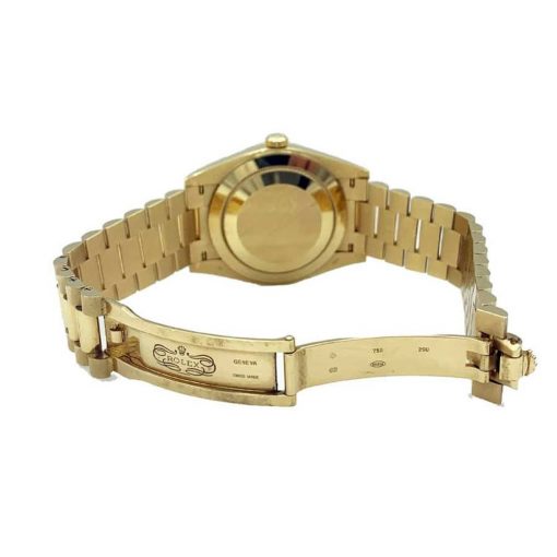 Rolex Day-Date II 41mm Yellow Gold Champagne Dial 218238 Replica Watch