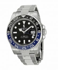 Rolex GMT-Master II Black Dial 116710BLNR “Batman Bezel” Oyster Replica Watch