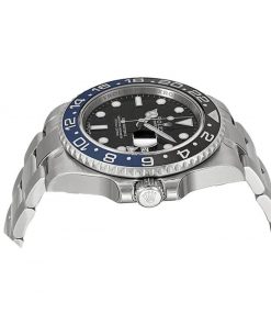 Rolex GMTMaster II Black Dial 116710BLNR Batman Bezel Oyster Replica Watch