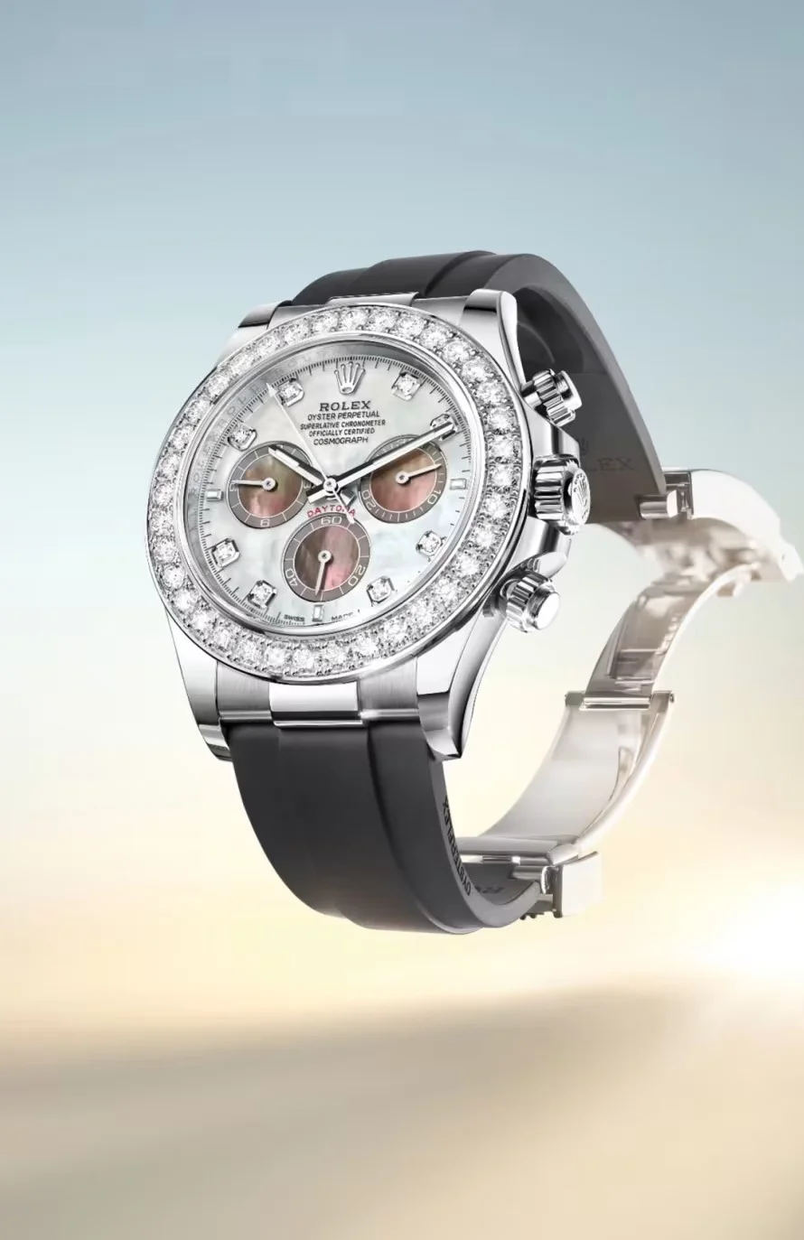 iced out fake rolex