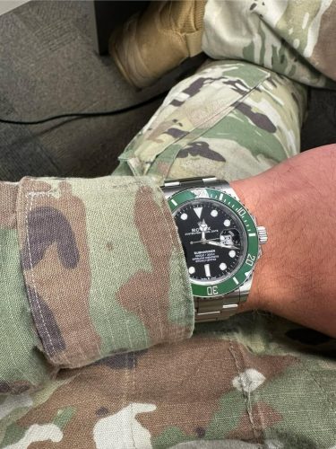 rolex starbucks military