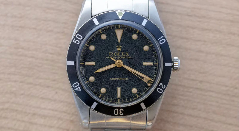 Rolex Submariner 6204 from 1953. Source: Hodinkee