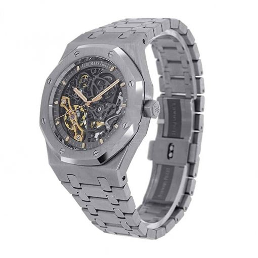Audemars Piguet Royal Oak 15407ST.OO.1220ST.02 Double Balance Wheel Openworked Replica