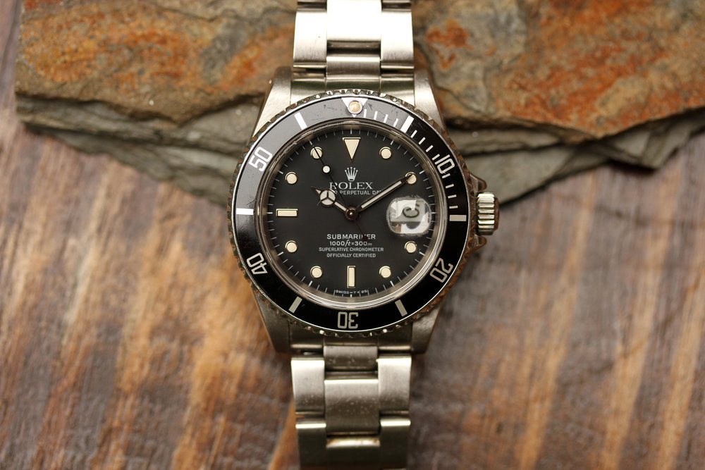 Rolex Submariner 16610 from 1988 Rolex Submariner 16610 from 1988