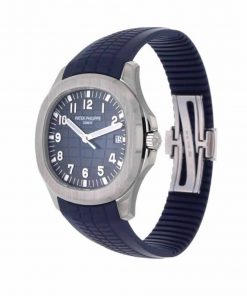 Patek Philippe Aquanaut Blue Dial & Strap White Gold 5168G-001 Replica