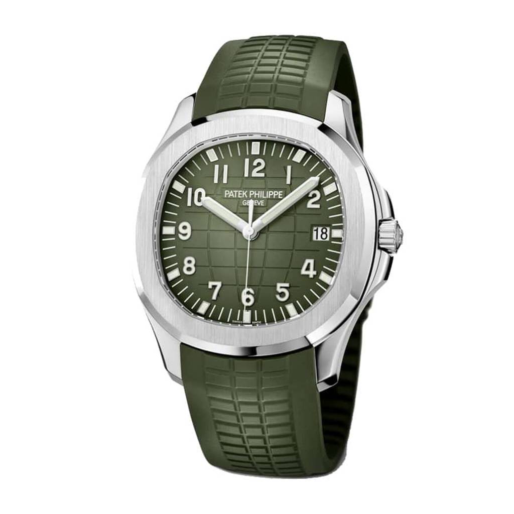 Patek Philippe Aquanaut "Jumbo" Khaki Green 5168G-010 Replica Patek Philippe Aquanaut "Jumbo" Khaki Green 5168G-010 Replica