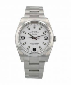 Rolex Air King Stainless Steel White Dial 114200 Replica