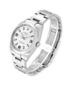 Rolex Air King Stainless Steel White Dial 114200 Replica