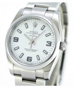 Rolex Air King Stainless Steel White Dial 114200 Replica
