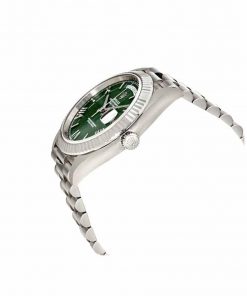 Rolex DayDate 228239 Stainless Steel Olive Green Dial Oyster Replica