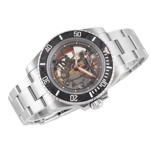 Rolex Oyster Perpetual 114200 Skeleton Dial Replica