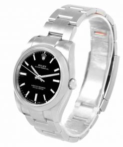 Rolex Oyster Perpetual 34mm Black Dial 114200 Replica Watch