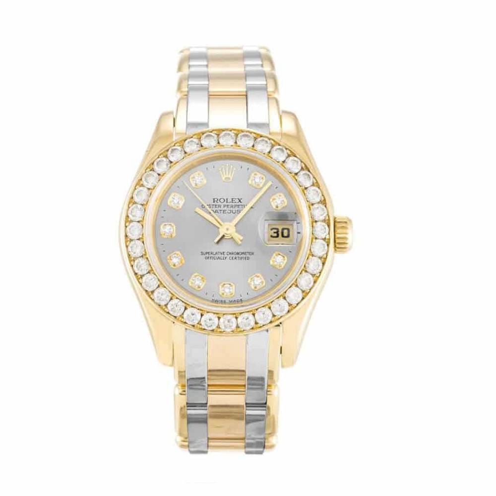 Rolex Pearlmaster Solid 80298-0048 Tridor Gold Diamond Replica Rolex Pearlmaster Solid 80298-0048 Tridor Gold Diamond Replica
