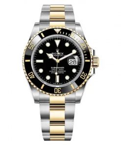 Rolex Submariner Date 126613LN Two-Tone Yellow Gold Black Dial Replica