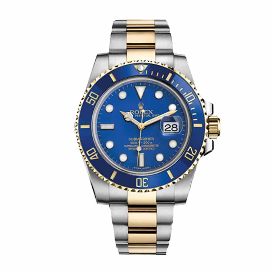 Rolex Submariner Date Two Tone Blue Dial 16613 Replica Rolex Submariner Date Two Tone Blue Dial 16613 Replica