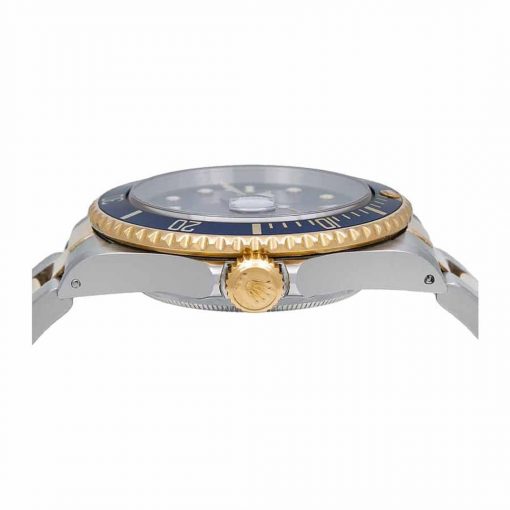 Rolex Submariner Date Two Tone Blue Dial 16613 Replica