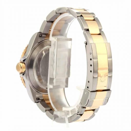 Rolex Submariner Two-Tone 16613 Silver Factory Serti Diamond Dial Replica