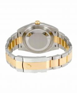 Rolex Submariner TwoTone 16613 Silver Factory Serti Diamond Dial Replica