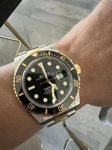 Rolex submariner two tone