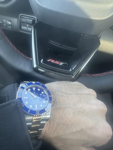 two tone submariner