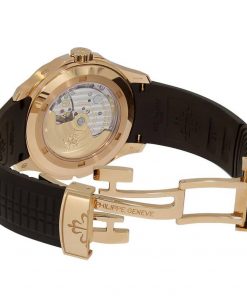 Patek Philippe Aquanaut 5164R001 Travel Time Brown Dial Rose Gold