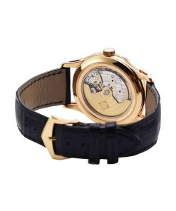 Patek Philippe Complications 5205R010 Annual Calendar Rose Gold Black Dial Replica 5