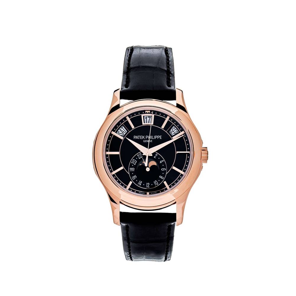 Patek Philippe Complications 5205R010 Annual Calendar Rose Gold Black Dial Replica 6 Patek Philippe Complications 5205R-010 Annual Calendar Rose Gold Black Dial Replica – Swiss Precision, Timeless Elegance