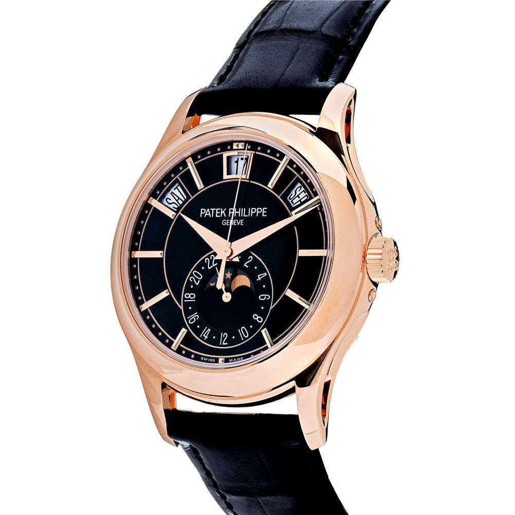 Patek Philippe Complications 5205R010 Annual Calendar Rose Gold Black Dial Replica 7 Patek Philippe Complications 5205R-010 Annual Calendar Rose Gold Black Dial Replica – Swiss Precision, Timeless Elegance