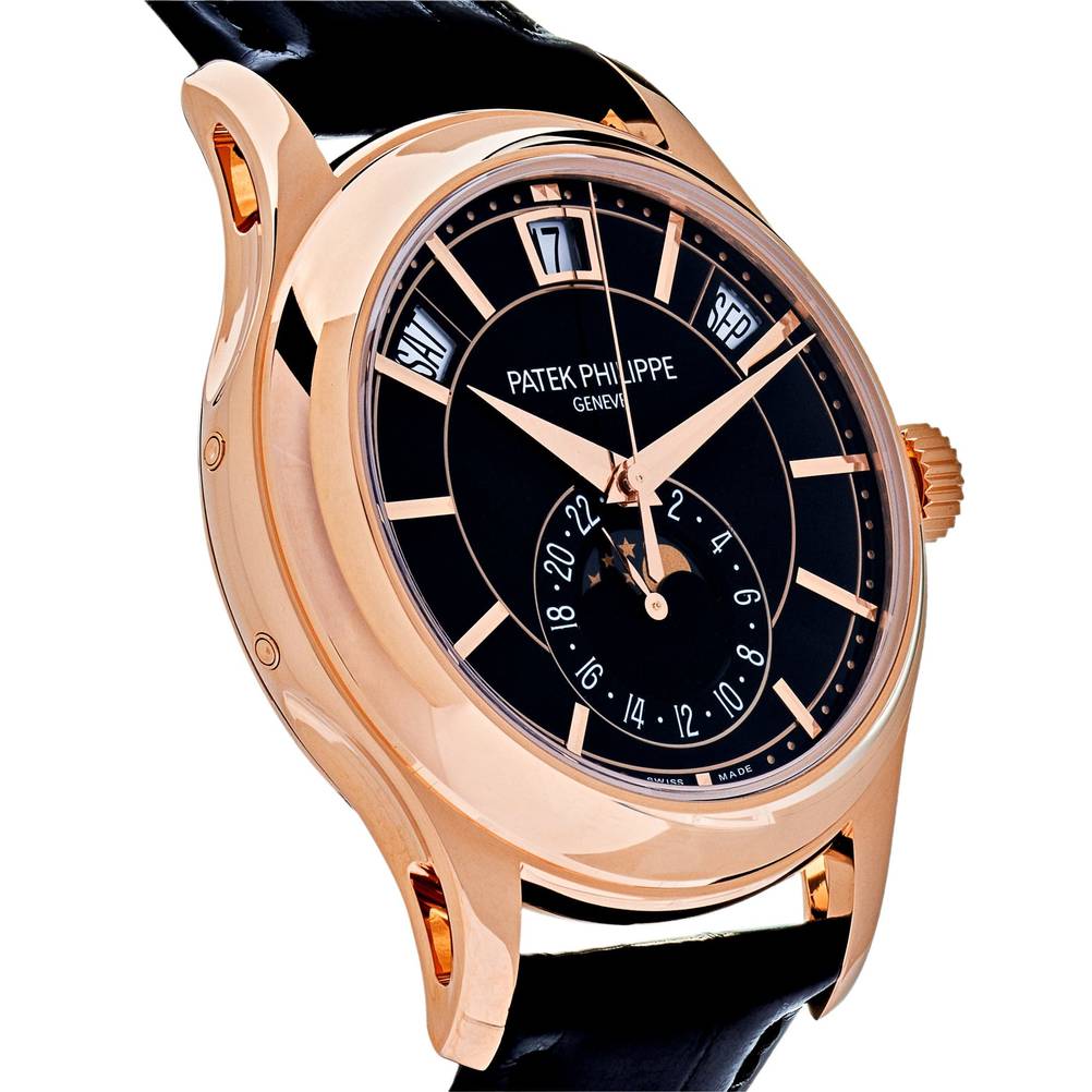 Patek Philippe Complications 5205R010 Annual Calendar Rose Gold Black Dial Replica 8 Patek Philippe Complications 5205R-010 Annual Calendar Rose Gold Black Dial Replica – Swiss Precision, Timeless Elegance