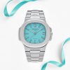 Patek Philippe Nautilus 5711/1A-018 x ‘Tiffany and Co.’ Blue Dial Replica