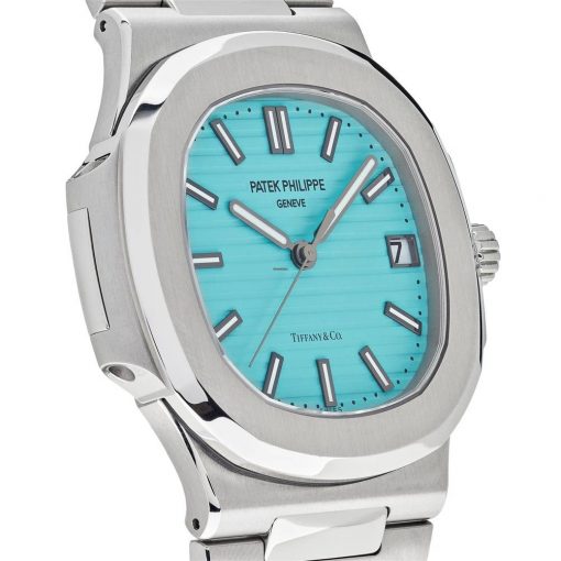 Patek Philippe Nautilus 5711/1A-018 x ‘Tiffany and Co.’ Blue Dial Replica