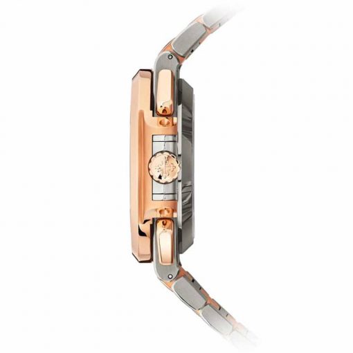 Patek Philippe Nautilus Flyback Chronograph 5980/1AR Rose Gold Blue Dial Replica