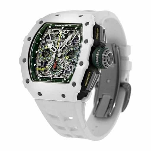 Richard Mille Le Mans ATZ Ceramic Chronograph RM11-03 Classic White Replica