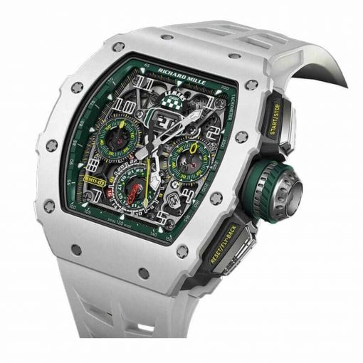 Richard Mille Le Mans ATZ Ceramic Chronograph RM11-03 Classic White Replica