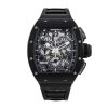Richard Mille RM011-FM Fiber Skeleton Black Phantom Carbon Dial Replica