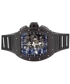 Richard Mille RM011FM Fiber Skeleton Black Phantom Carbon Dial Replica