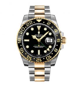 Rolex GMT-Master II 116713 Two-Tone Black Dial Oyster Replica
