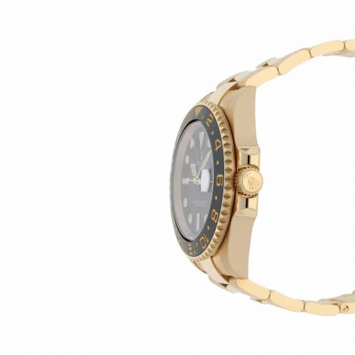 Rolex GMT-Master II 116718LN Gold Black Dial Oyster Replica